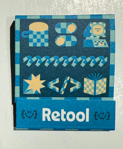 “Retool AI Coding” Retro Feature Matchbook