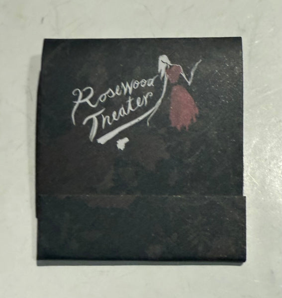 “Rosewood Theatre” Retro Feature Matchbook