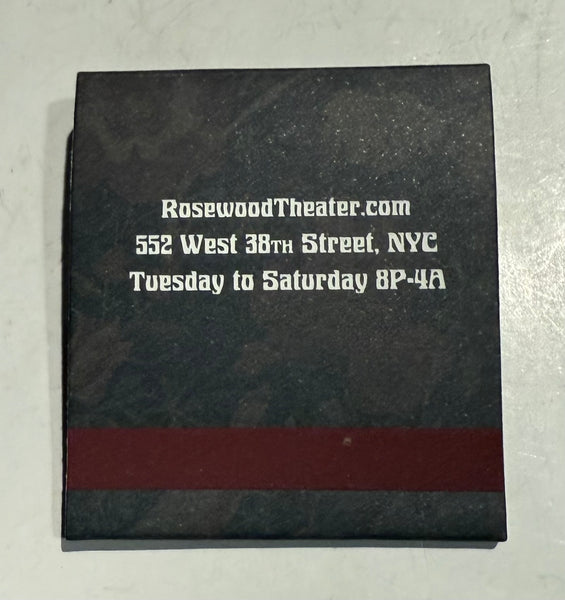 “Rosewood Theatre” Retro Feature Matchbook