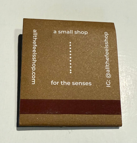 “All The Feels” Retro Feature Matchbook