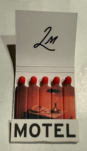 “Lasso Motel” Retro Feature Matchbook