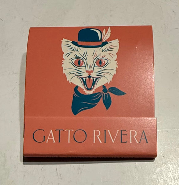 “Gato Rivera” Retro Feature Matchbook