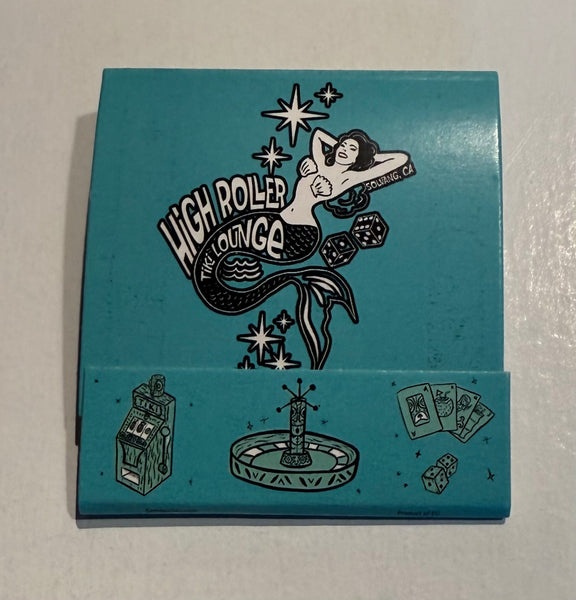 “High Roller Lounge” Retro Feature Matchbook