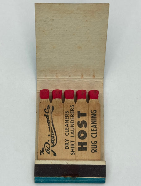 "The Richmond Co" Oshkosh, MN Vintage Feature Matchbook