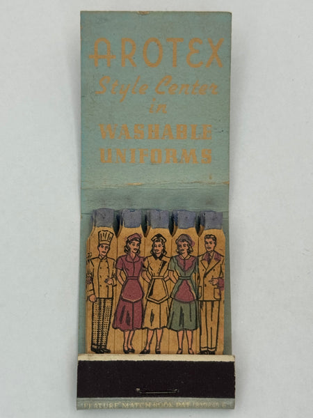"The Arotex Company / Arrowhead Brand" Witchita, KS Vintage Feature Matchbook
