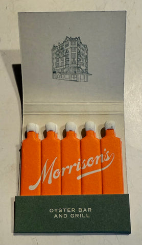 “Morrison’s" Retro Feature Matchbook