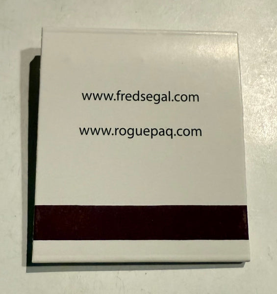 “Fred Segal Rogue Paq” Retro Feature Matchbook