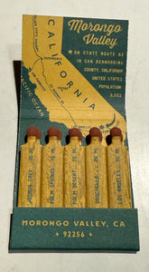 "Desert Winds” Retro Feature Matchbook