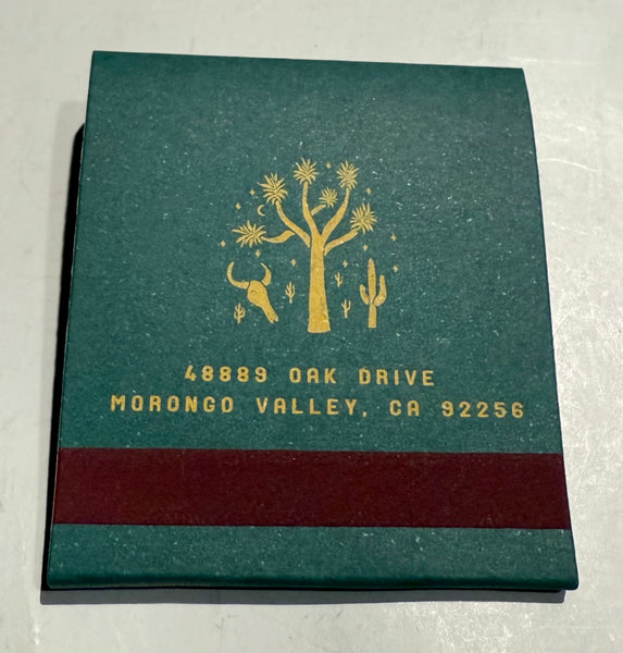 "Desert Winds” Retro Feature Matchbook