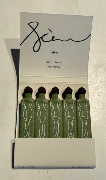 “Scene” Retro Feature Matchbook