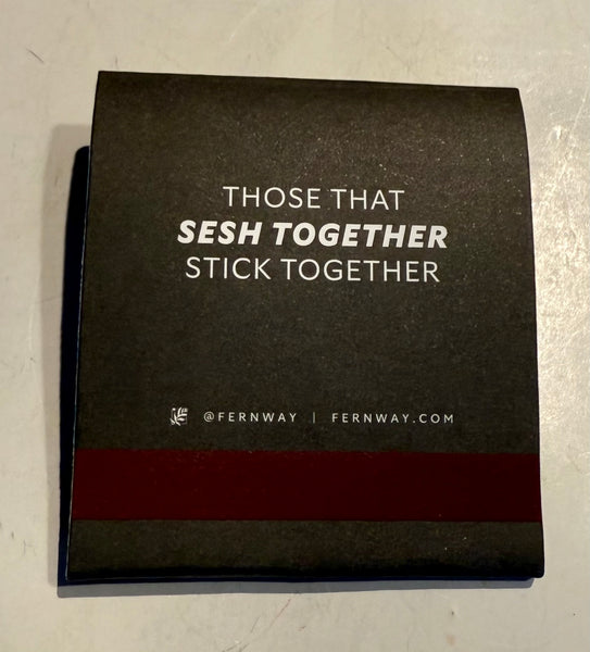 “Fernway” Retro Feature Matchbook