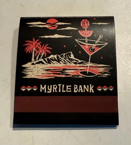 “Myrtle Bank Jamaican Rum” Retro Feature Matchbook