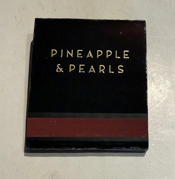 “Pineapple & Pearls Always Classy…” Retro Feature Matchbook
