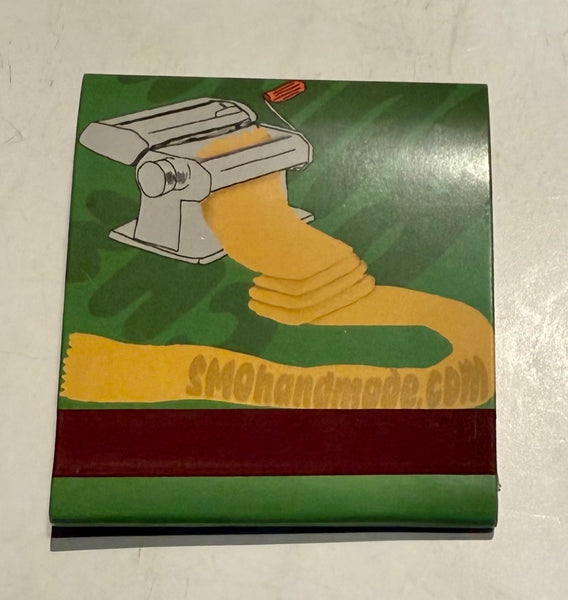 “SMO Handmade Pasta Sauce” Retro Feature Matchbook
