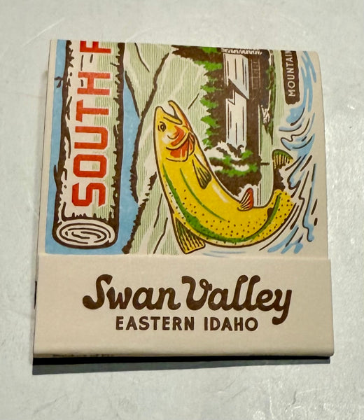 “South Fork Lodge"- Jimmy Kimmel's Property FULL LENGTH Retro Feature Matchbook with a Full-Length Cover!