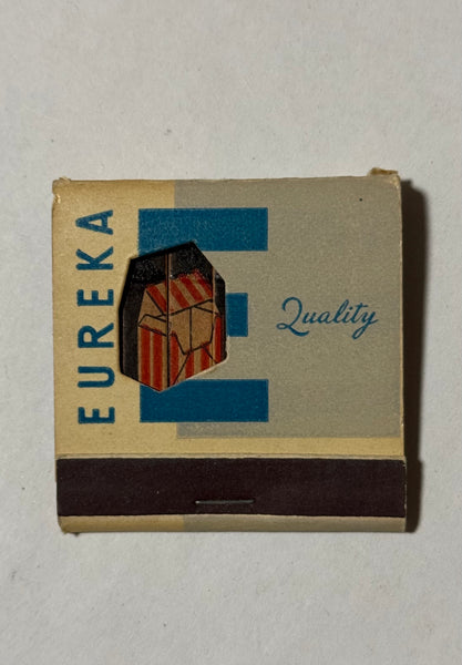 "Eureka" Los Angeles, CA Vintage Feature Matchbook with a Knot-Hole Cover