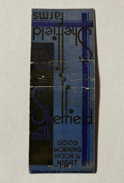 "Sheffield Farms 1930-1933" Vintage Feature Matchbook