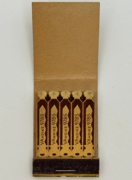 "The Lock" Los Angeles, CA Vintage Feature Matchbook