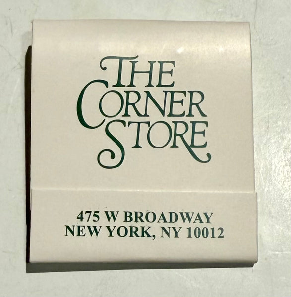 “The Corner Store” Retro Feature Matchbook