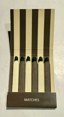 “Peacock Canyon” 12 Strike Retro Feature Matchbook