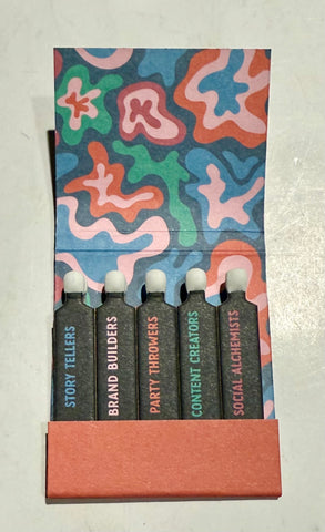 “Fireside At Five” Retro Feature Matchbook