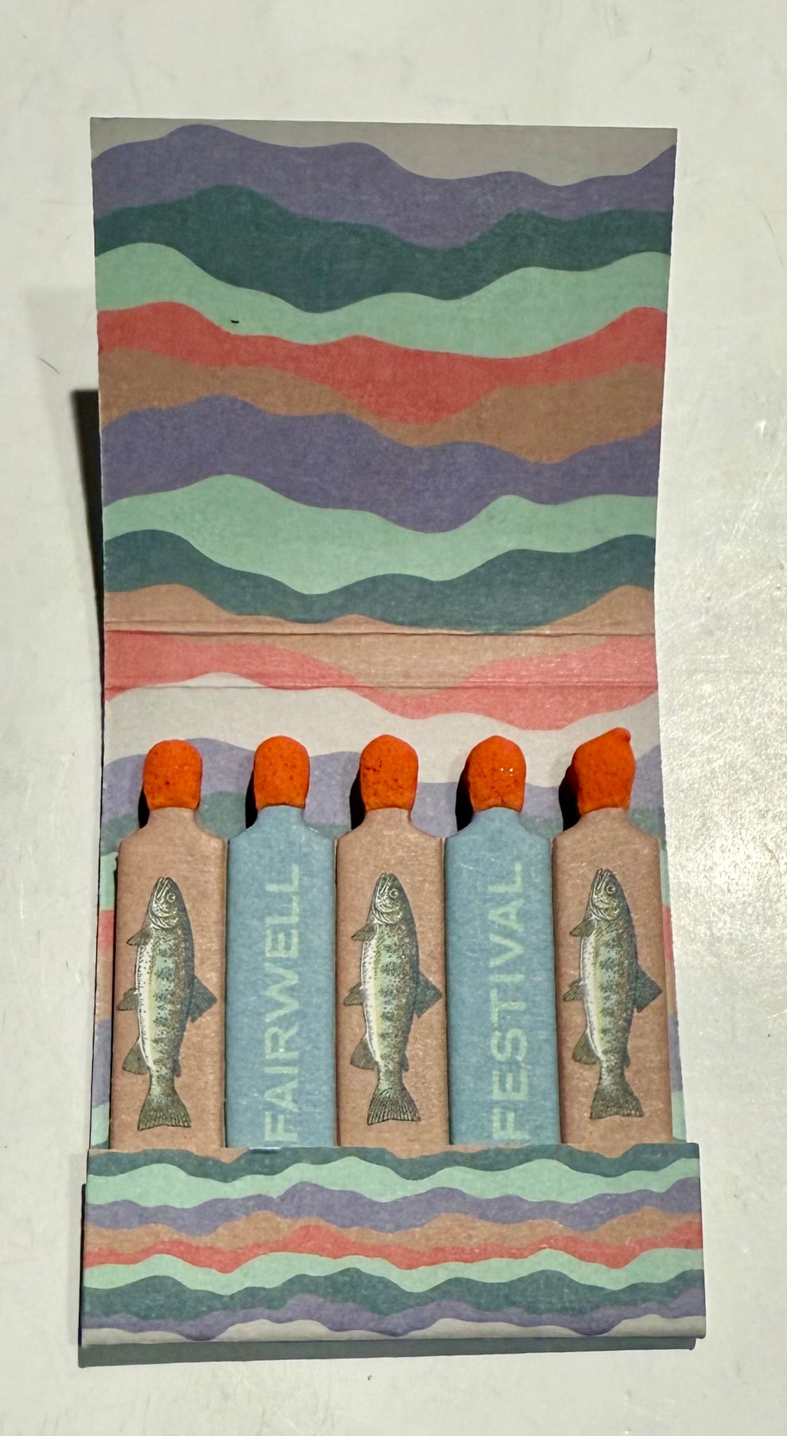 “Fairwell Festival 2024 ” Retro Feature Matchbook