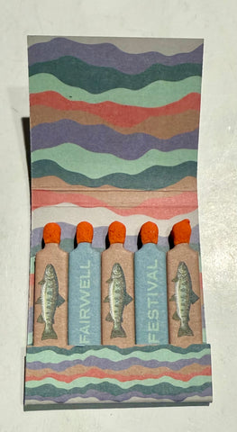 “Fairwell Festival 2024 ” Retro Feature Matchbook