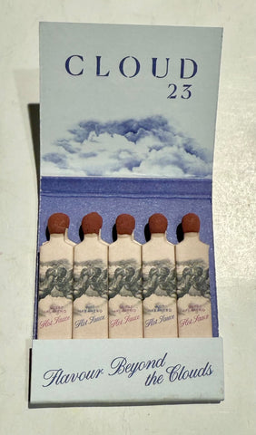 “Cloud 23 Hot Sauce” by David Beckham -Retro Feature Matchbooks