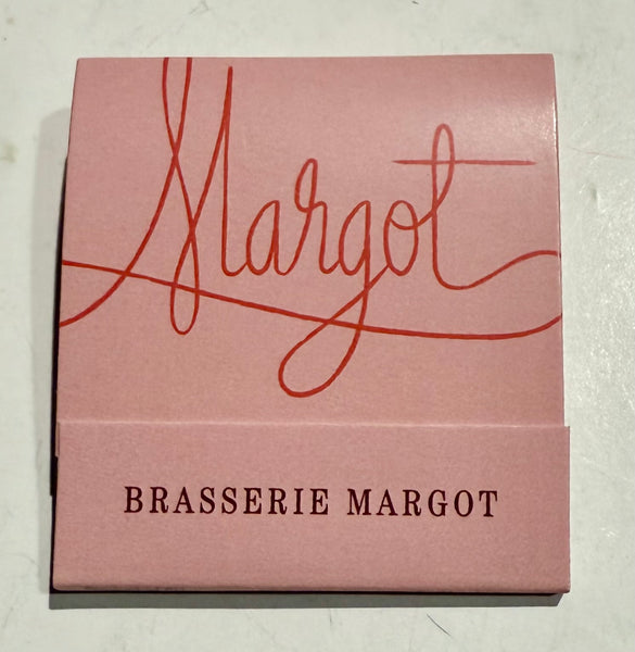 “Brasserie Margot” Retro Feature Matchbook