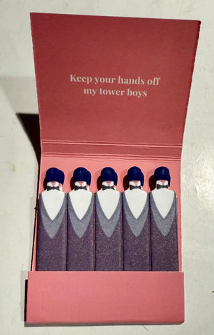 “Grand Shuttlecock Hotel” Retro Feature Matchbook