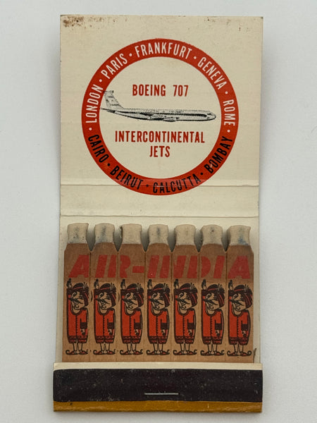 "Air-India" Vintage Feature Matchbook