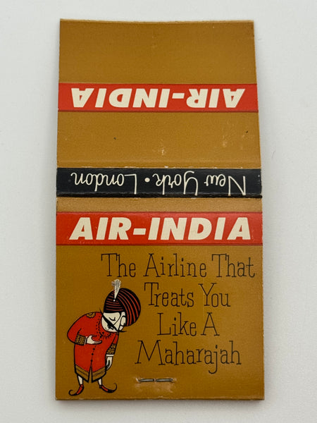 "Air-India" Vintage Feature Matchbook