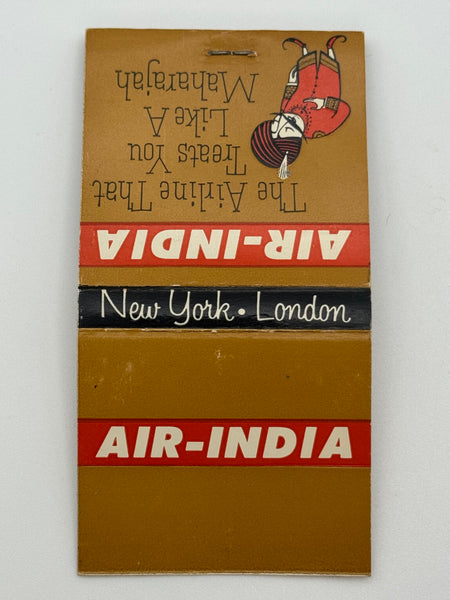 "Air-India" Vintage Feature Matchbook