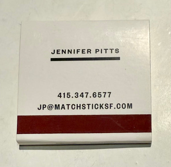 “Matchstick Communications” Retro Feature Matchbook