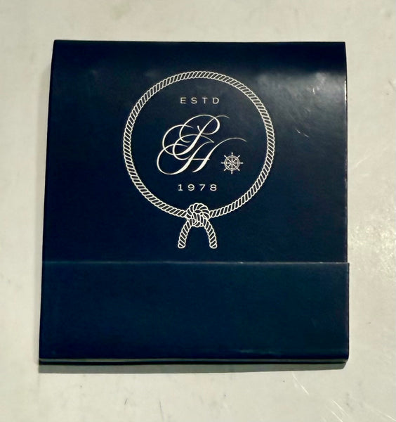 “PH” Retro Feature Matchbook