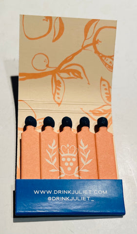 “Juliet” Retro Feature Matchbook
