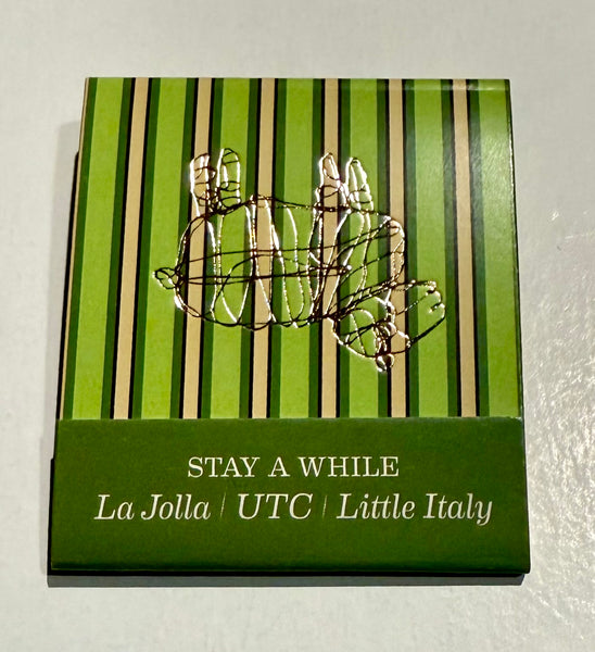 “Queenstown” Retro Feature Matchbook