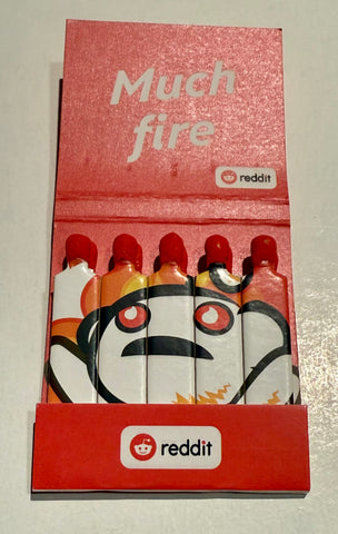 “Reddit Explorers Club” Retro Feature Matchbook
