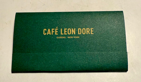 “Cafe Leon Dore -London” Retro Feature Matchbook