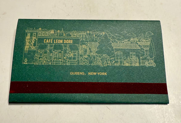 “Cafe Leon Dore -London” Retro Feature Matchbook