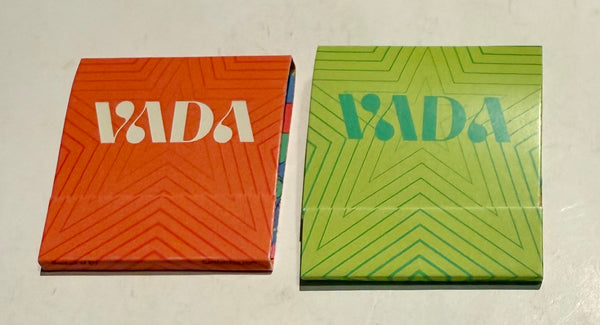 Lot of 2 "Vada” Retro Feature Matchbooks