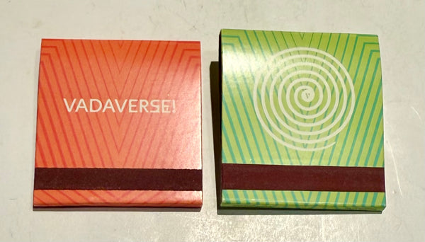 Lot of 2 "Vada” Retro Feature Matchbooks