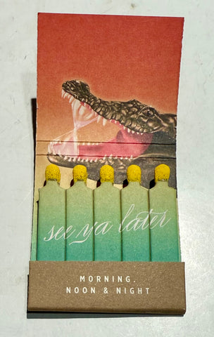 “No Good Byes” Retro Feature Matchbook