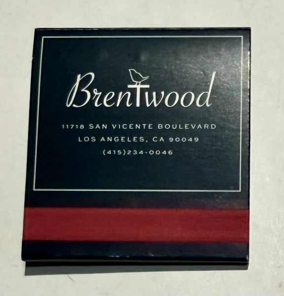 “Thatcher’s Wine” Retro Feature Matchbook with “Bottle” Shaped Stems!