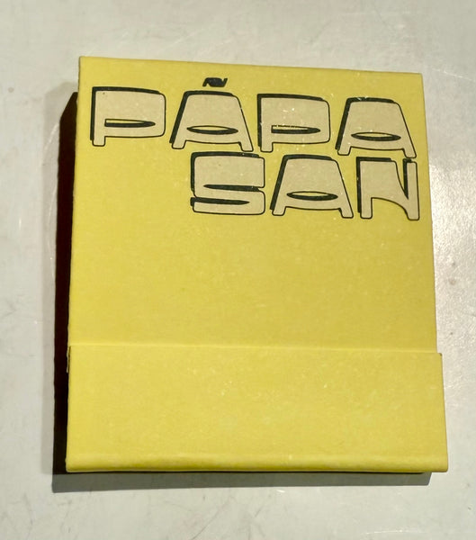 “Papa San” Retro Feature Matchbook