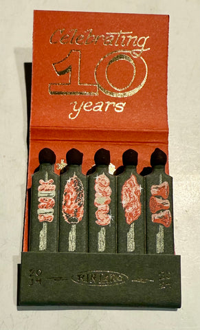 “RINTARO -Celebrating 10 Years” Retro Feature Matchbook