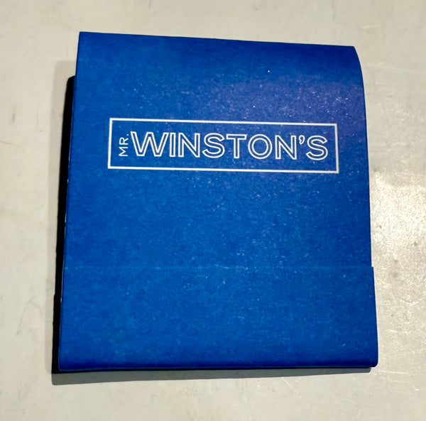 “Mr. Winston’s” Retro Feature Matchbook