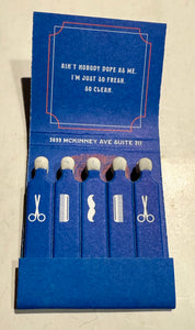 “Mr. Winston’s” Retro Feature Matchbook