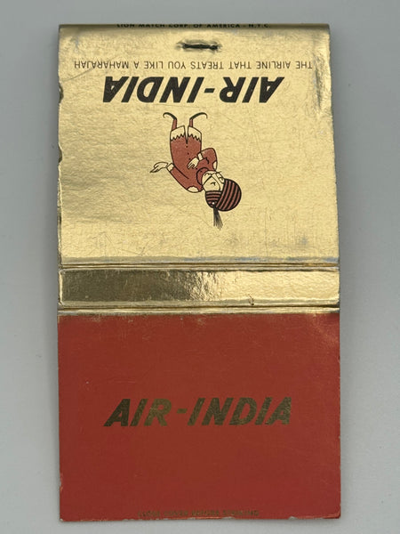 "Air India" Vintage Feature Matchbook