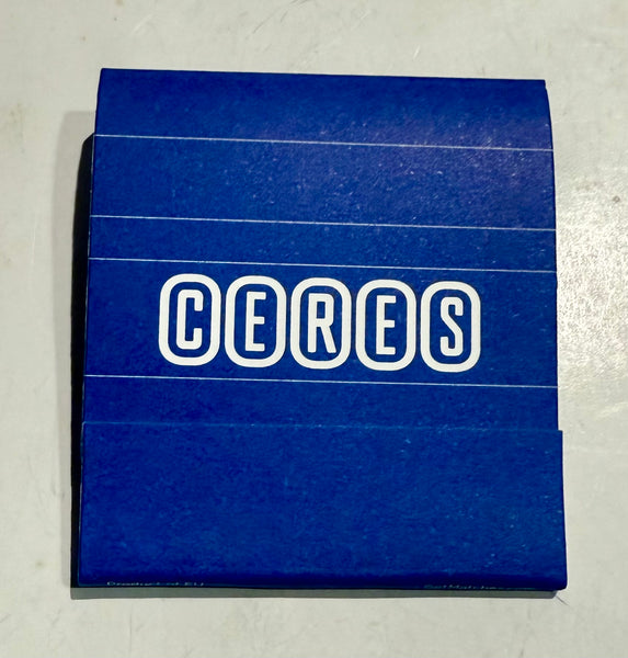 “CERES” Retro Feature Matchbook